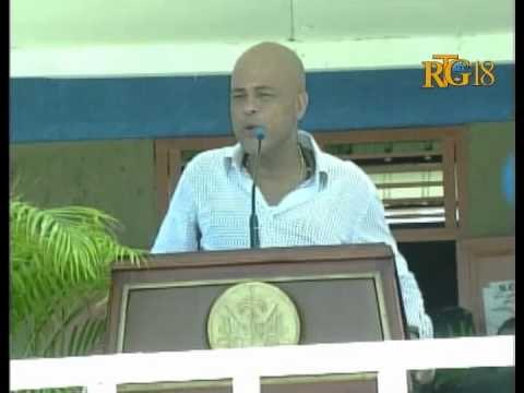 Seremoni inogirasyon yon lekòl nasyonal nan lokalite Georges komin Anse-à-Veau.