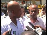 Vizit Prezidan Michel Martelly akonpaye Premye Minis Laurent Lamothe nan plizyè gran chantye.