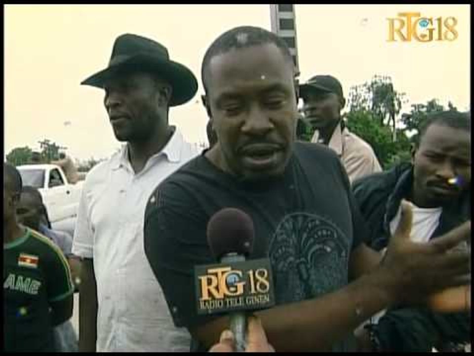 Abitan yo nan lokalite Guirand, Jean Jean Lafaillette sinistre nan pasaj ouragan Sandy a.