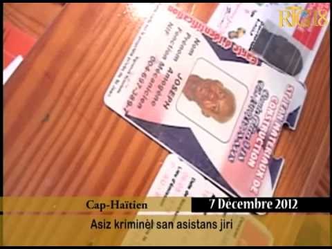 Asiz kriminèl san asistans jiri.