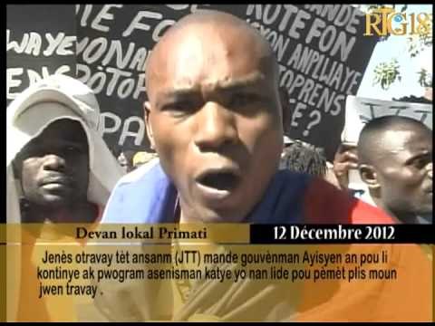 Jenès otravay tèt ansanm (JTT) mande gouvènman Ayisyen an pou li kontinye ak pwogram asenisman ka