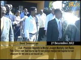 Vizit Prezidan repiblik la Michel Joseph Martelly nan Radio Télé Ginen nan kad toune lap fè nan p
