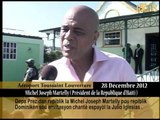 Depa Prezidan repiblik la Michel Joseph Martelly pou repiblik Dominikèn