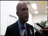 Reyaksyon Prezidan Repiblik la Michel Joseph Martelly sou èd peyi Canada ap bay Ayiti.