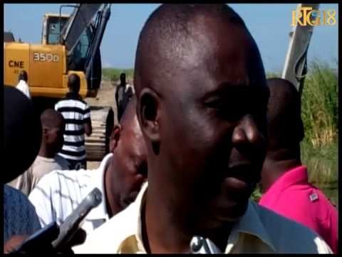 Vizit Minis Agrikilti a nan chantye agrikòl Timonèt nan ba Atibonit.