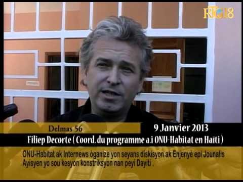 ONU-Habitat ak Intervews òganize yon seyans diskisyon ak Enjenyè epi Jounalis Ayisyen yo sou kesyo