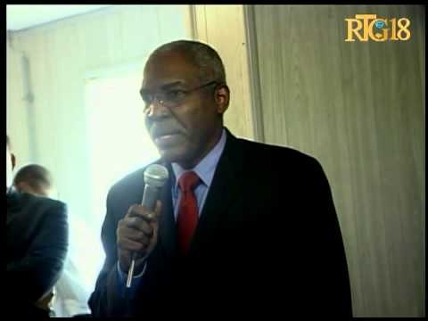 Seremoni enstalasyon Minis Jenès, espò ak aksyon sivik la Magalie Racine.