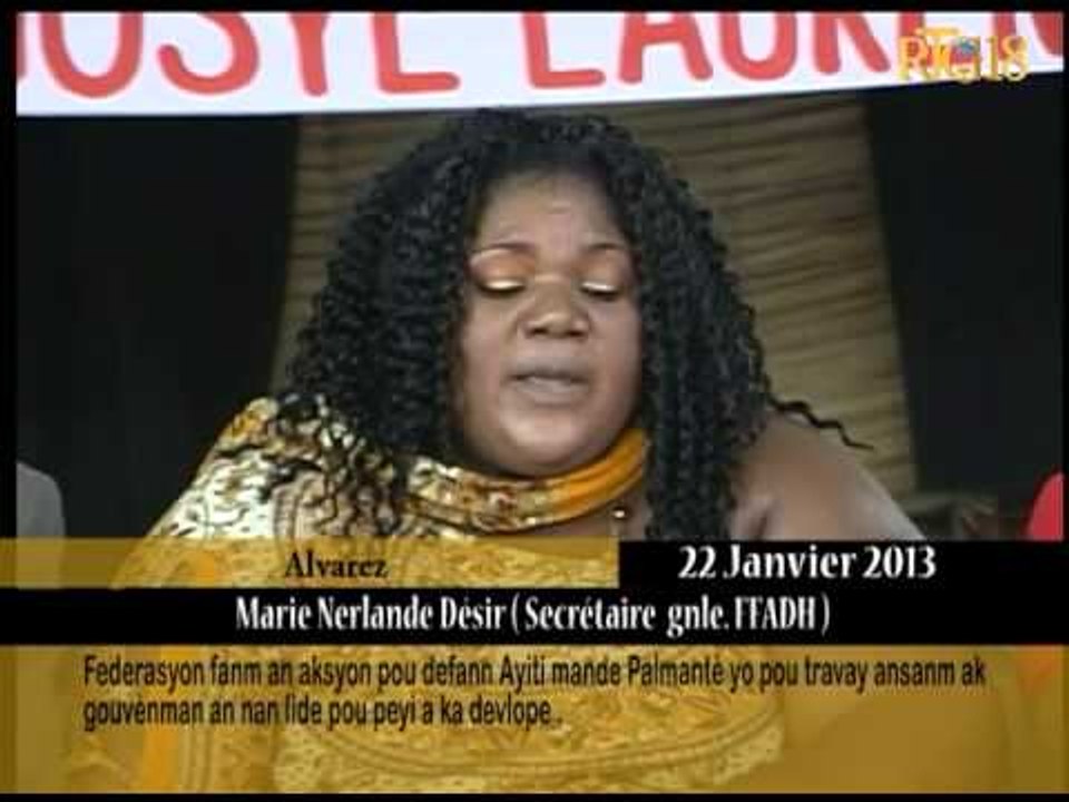 Federasyon fanm an aksyon pou defann Ayiti mande Palmantè yo pou travay ansanm ak gouvènman nan