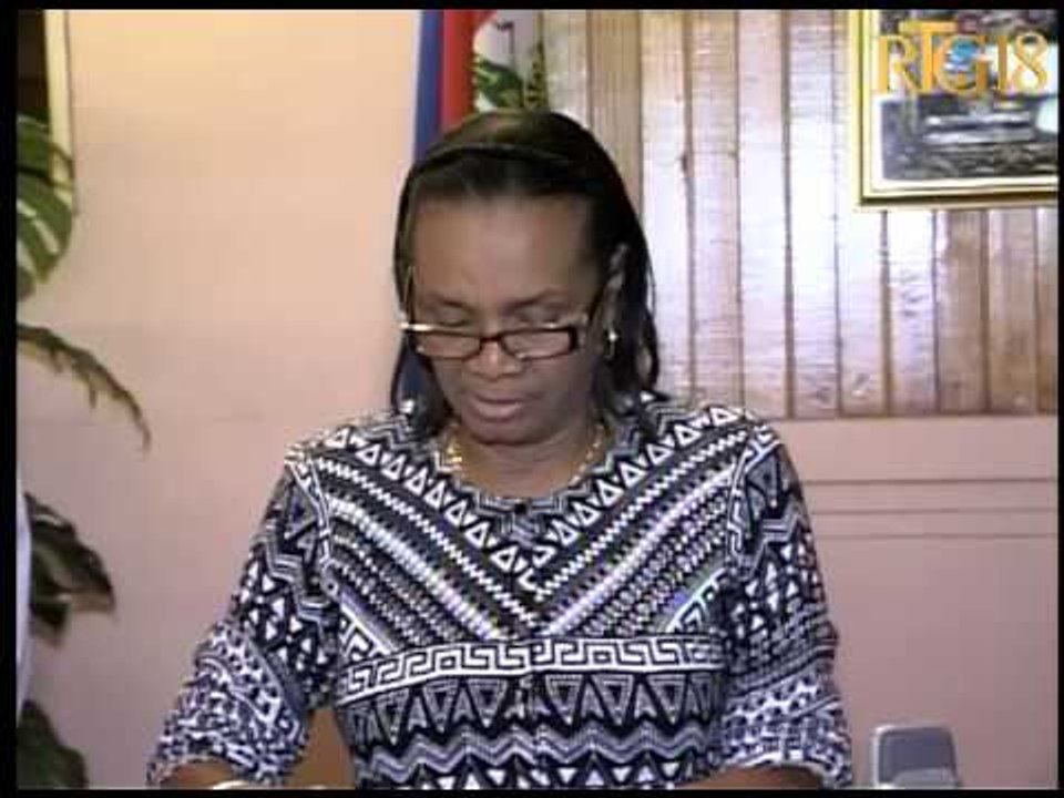 Prezantasyon bilan Ministè sante piblik sou epidemi kolera pou mwa oktòb 2012 ak janvye 2013