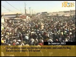 Kita Nago kite nèg mawon sou chanmas 6è 40 nan maten.