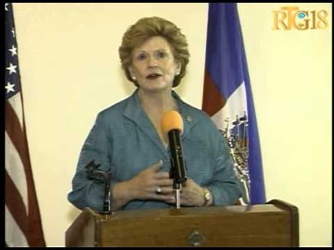 Seremoni kloti vizit 4 Senatè Ameriken nan peyi Dayiti.