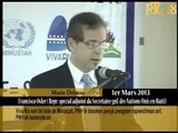 Viva Rio nan tèt kole ak MINUSTAH, PNH fè lanse pwojè pwogram rapwochman ant PNH