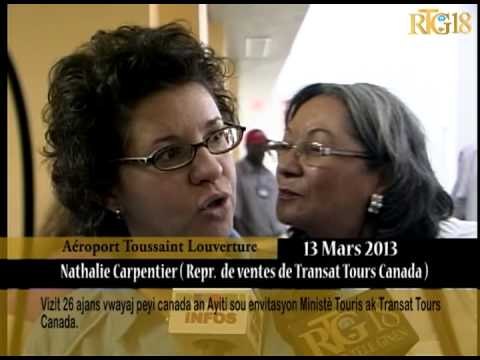 Vizit 26 ajans vwayaj peyi Canada an Ayiti sou envitasyon Ministè Touris ak Transat Tours Canada.
