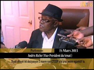 Siyati ofisyèl lèt deziyasyon 3 manm nan CTCEP la ki pral jwenn egzekitif la.