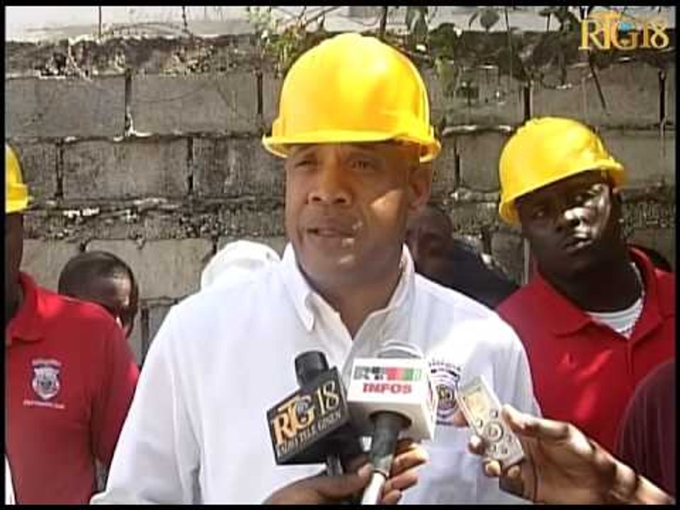 Lansman pwogram asenisman nan zòn Martissant ak Fontamara.