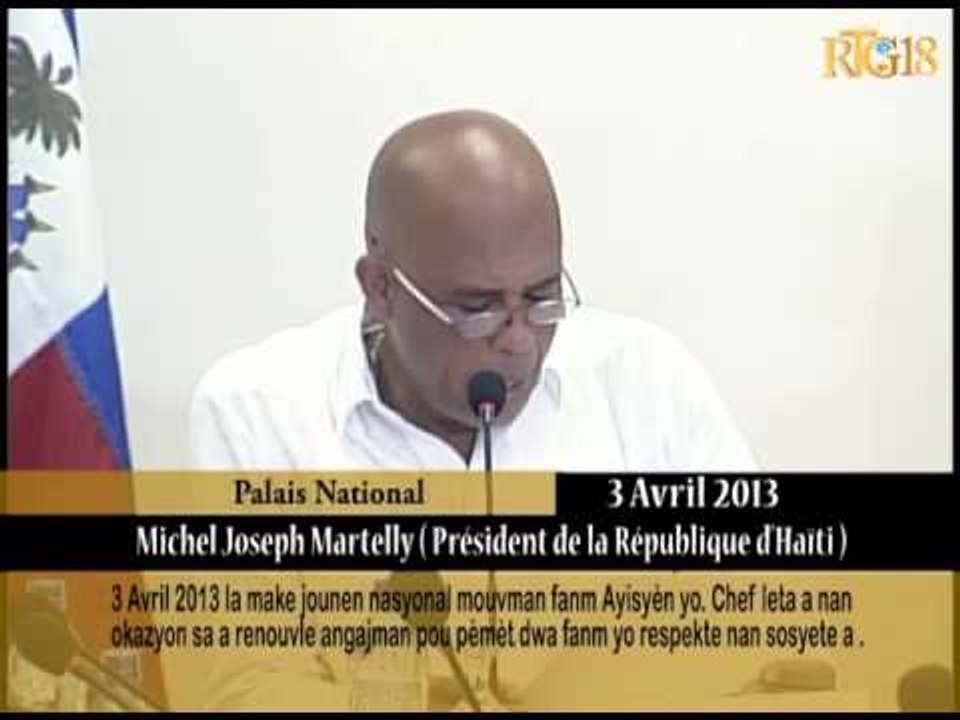 3Avril 2013 la make jounen nasyonal mouvman fanm Ayisyèn yo.