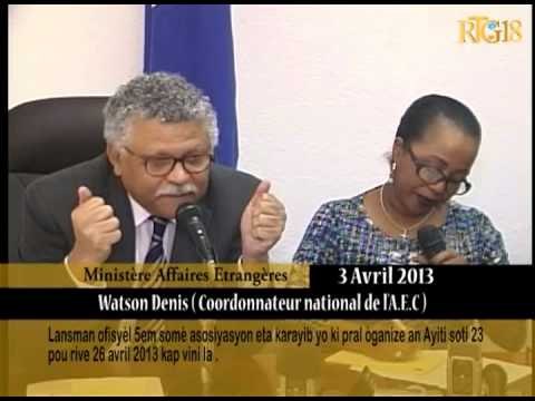 Lansman ofisyèl 5èm somè asosiyasyon eta karayib yo.