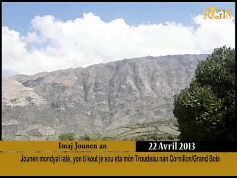 Jounen Mondyal latè, yon ti kout je sou eta mòn Troudeau nan Cornillon/Grand Bois.