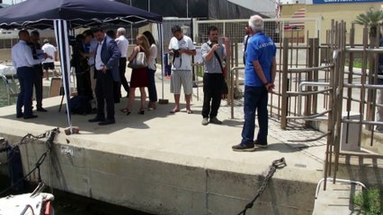 Installato al Porto Turistico di Roma il primo sistema "mangiaplastica" del Lazio