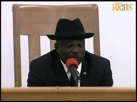 Seyans an asanble nasyonal pou klotire premye sesyon òdinè ane lejislativ 2013 la.