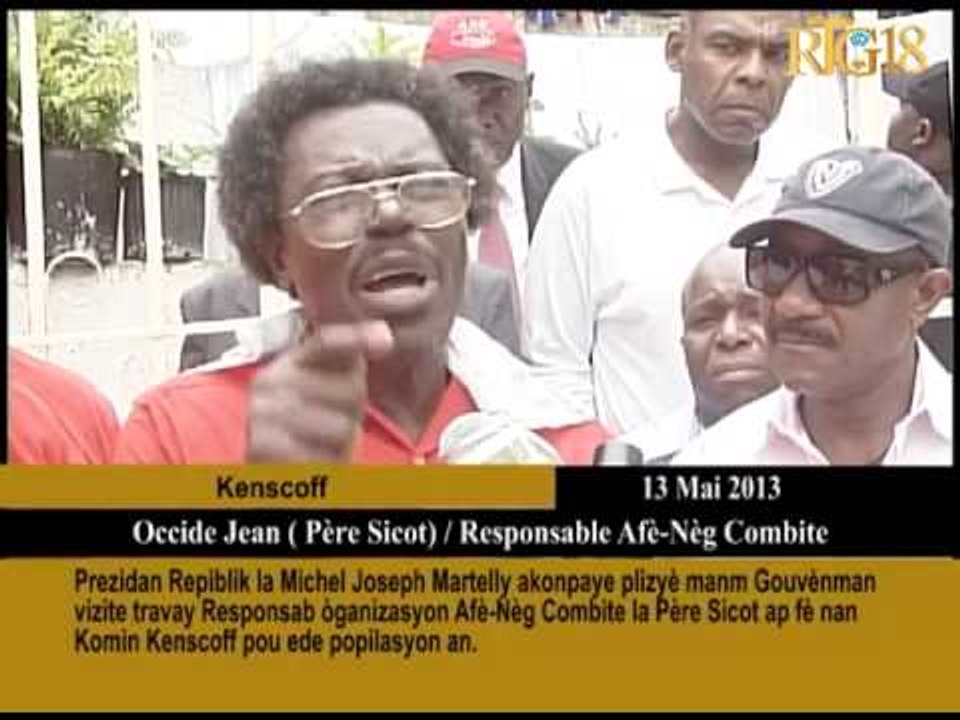 Prezidan Repiblik la Michel Joseph Martelly akonpaye plizyè manm gouvènman .