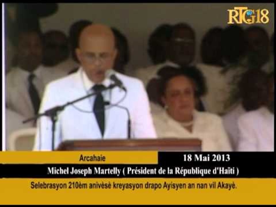 Selebrasyon 210èm Anivèsè kreyasyon Drapo Ayisyen an nan vil Akayè.