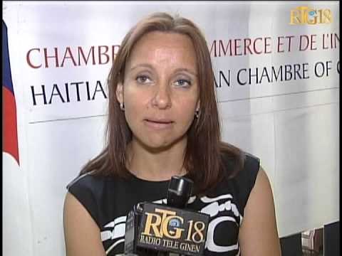 Chanm komès ak endistri Ayisyano Kanadyèn òganize yon chita pale