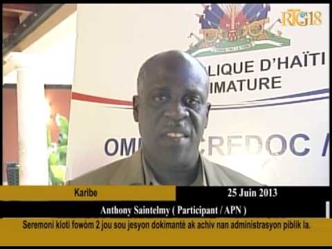 seremoni kloti fowòm 2jou sou jesyon dokimantè ak achiv nan administrasyon piblik la .
