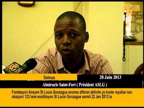 Fondasyon Ansyen St Louis Gonzague anonse diferan aktivite yo konte reyalize nan okazyon 123 lane.