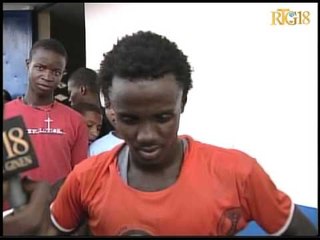 LOUIS ROBENSON Joueur de l'AMERICA des CAYES.