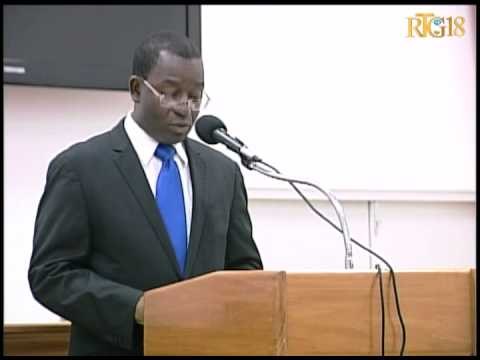 Prezantasyon ak depozisyon pwojè lwa finans 2013 2014 la devan chanm Dpite a.