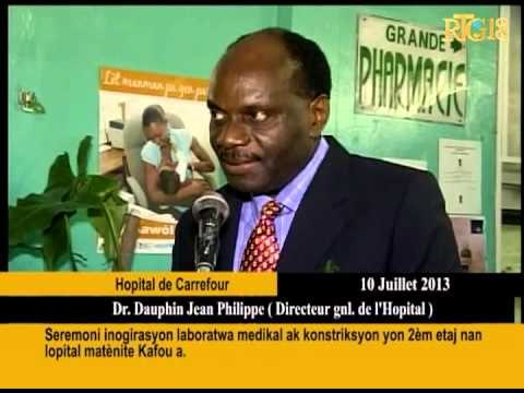 Seremoni inogirasyon laboratwa medikal ak konstriksyon yon 2èm etaj nan lopital matènite Kafou a