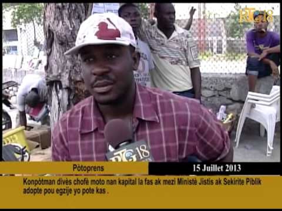 Konpòtman divès chofè moto nan kapital la fas ak mezi Ministè Jistis ak Sekirite Piblik adopte