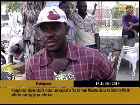 Konpòtman divès chofè moto nan kapital la fas ak mezi Ministè Jistis ak Sekirite Piblik adopte