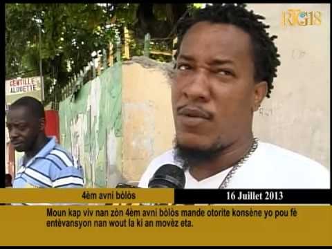 Moun kap viv nan zòn 4èm avni Bòlòs mande otorite konsène yo pou fè entèvansyon nan wout la