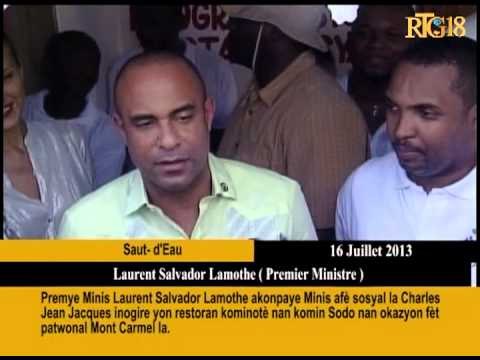 Inogire yon restoran kominotè nan komin Sodo nan okazyon fèt patwonal Mont Carmel la.