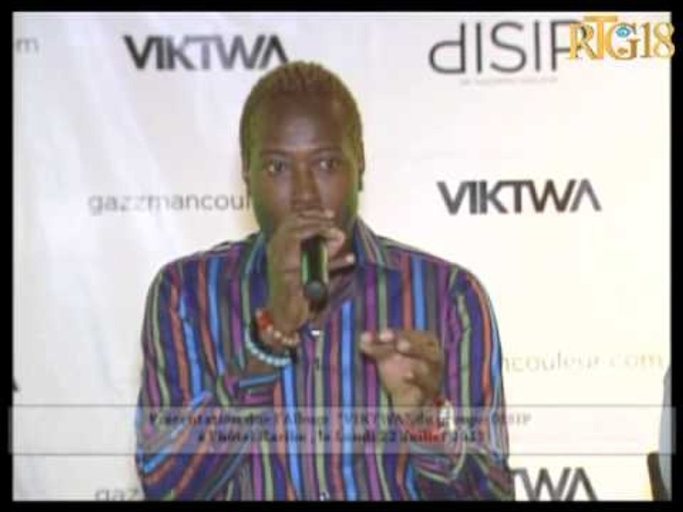 Présentation due l'Album ''VIKTWA'', du Groupe DISIP à l'hotel Karibe, le Lundi 22 Juillet 2013