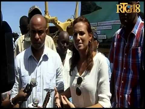 Vizit Premye Minis Laurent Salvador Lamothe akonpaye Minis Touris la Stéphanie Balmir Villedrouin na