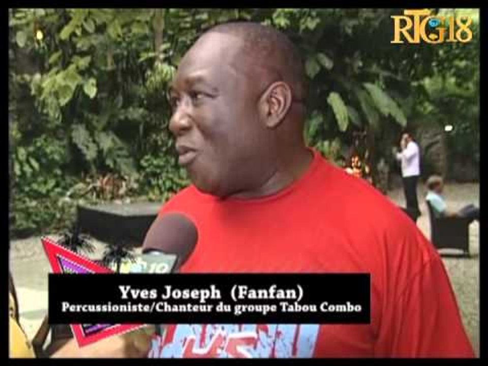Conférence de presse rassemblant les principaux membres fondateurs du group Tabou Combo