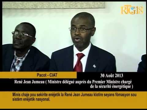 Minis chaje pou sekirite enèjetik la René Jean Jumeau klotire seyans fòmasyon sou sistèm enèjetik na