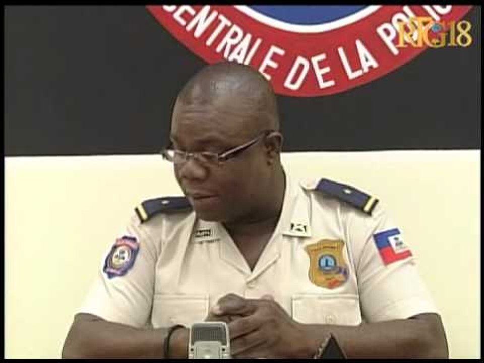 Prezantasyon nouvo Brasa Polisye ki afekte nan enspeksyon jeneral PNH la ak bilan operasyon polis la