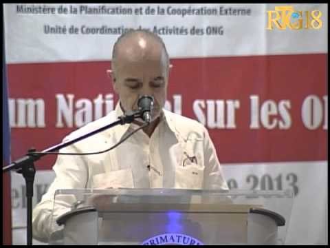 Premye fowòm nasyonal sou ONG yo sou tèm'' Refleksyon nan kad patenarya amelyore Gouvènman an ak ONG