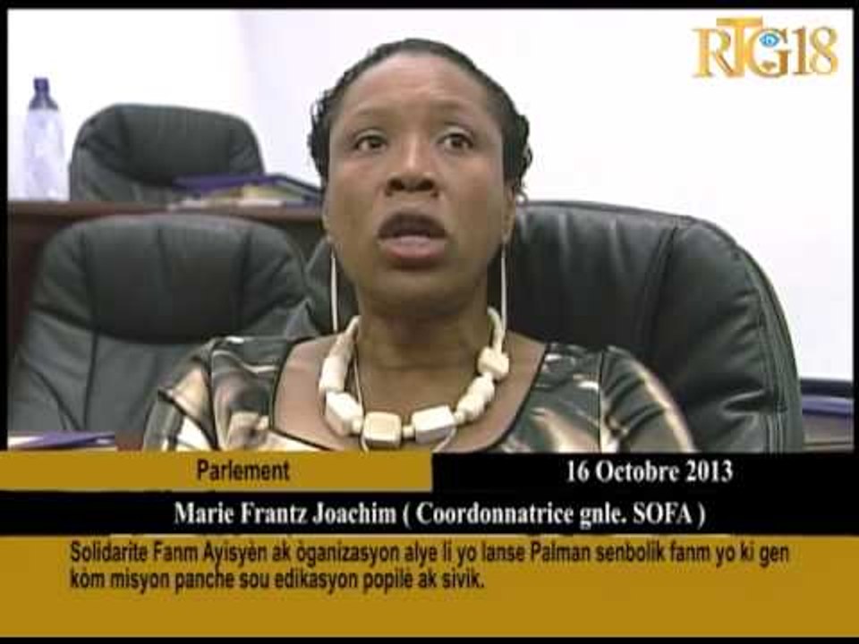 Solidarite Fanm Ayisyèn ak òganizasyon alye li yo lanse Palman senbolik fanm yo ki gen kòm misyon pa