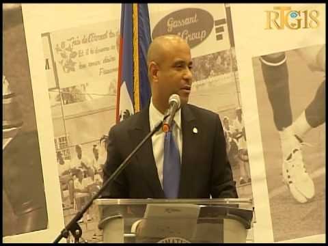 Seremoni lansman ofisyèl premye fowòm ''Sport Business'' Ministè jenès espò ak aksyon sivik sou tèm