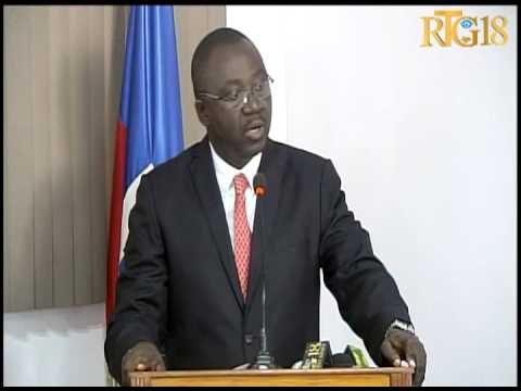 Seremoni enstalasyon Direktè jeneral adjwen Ministè agrikilti a Eddy Charles