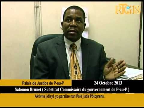 Aktivite jidisyè yo paralize nan Palè jistis Pòtoprens
