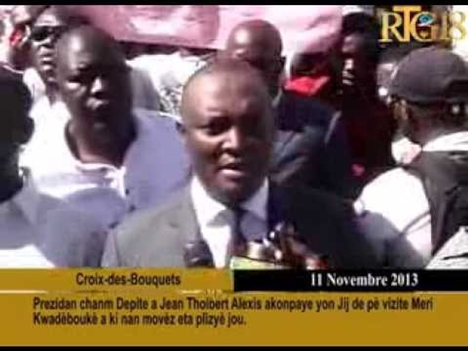 Prezidan chan Depite Jean Tolbert Alexis akonpaye yon Jij de pè vizite Meri Kwadèboukè a