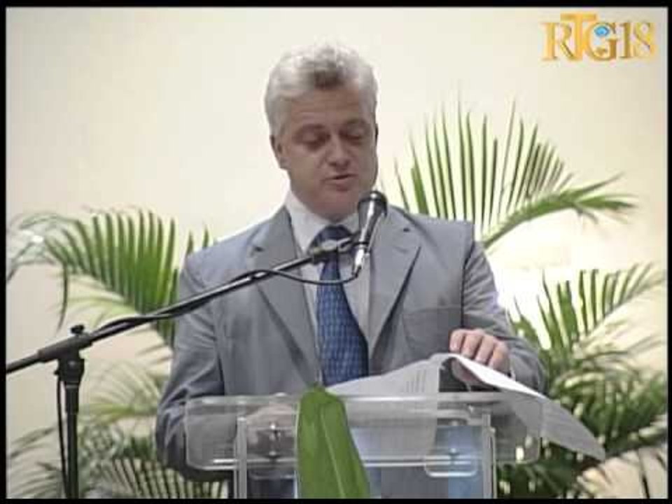 Seremoni lansman ofisyèl ''Reférentiel''DINEPA pou sektè dlo potab ak asenisman an