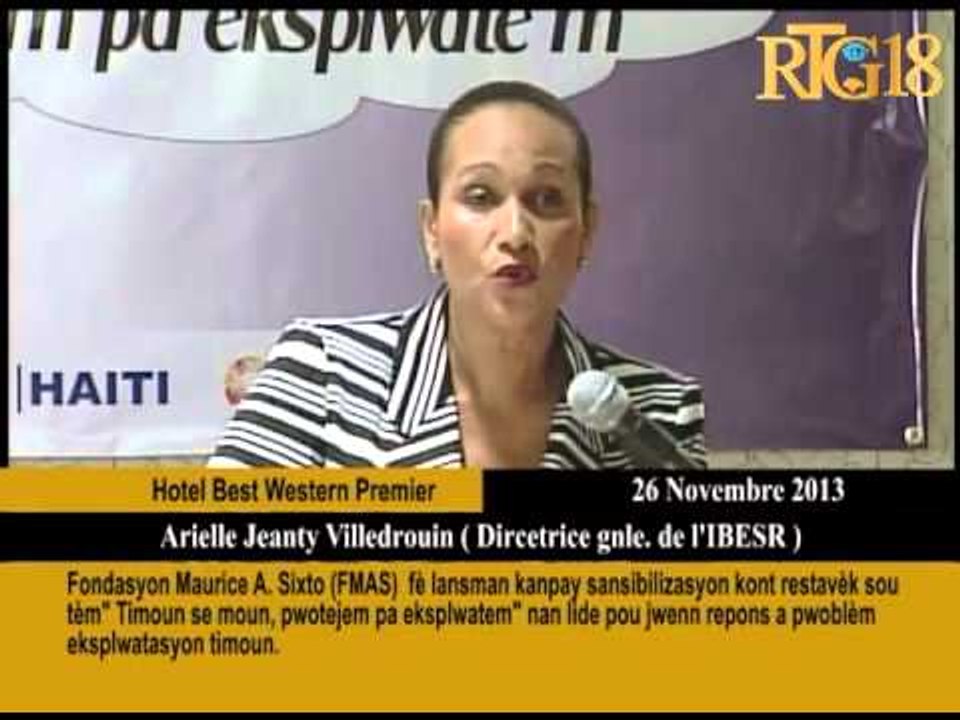 Fondasyon Maurice A Sixto FMAS fè lansman kanpay sansibilizasyon kont restavèk sou tèm'' Timoun se m