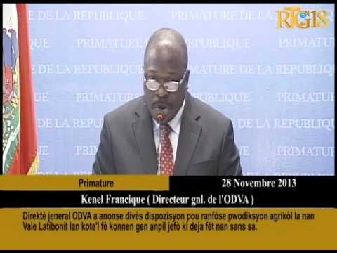 Direktè jeneral ODVA anonse divès dispozisyon pou ranfòse pwodiksyon agrikòl la nan Vale Latibonit l